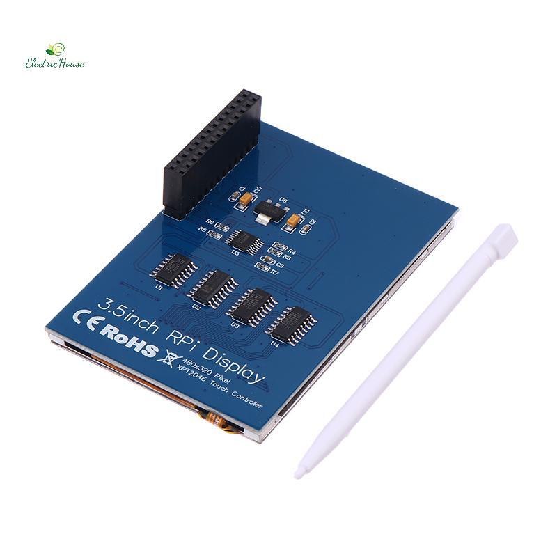 [Nhà điện] 3,5 Inch cho mô-đun màn hình Raspberry Pi Màn hình cảm ứng 3,5 "Màn hình cảm ứng 320 × 480 TFT Màn hình cảm ứng có bút cảm ứng cho Raspberry Pi A, mới