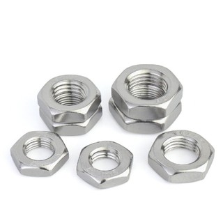 Đai Ốc（ren ngược&ren mịn）, Tán Dẹp, Tán Ecu Inox 304 Dùng Cho Bulong   Loại Tốt   M8 M10 M12 M14-M33【LXY-G1】