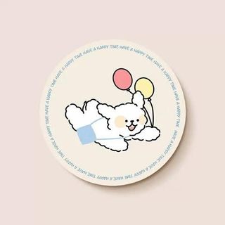 🌈 LÓT LY HOẠT HÌNH DỄ THƯƠNG – TRANG TRÍ BÀN XINH XẮN 🌈