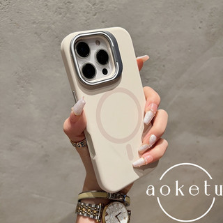 Giá đỡ ống kính kim loại silicon lỏng chất lượng cao Vỏ điện thoại từ tính thích hợp cho iPhone 11 12 13 14 15 16 Pro Max Vỏ cứng silicon chống bụi bẩn và chống vàng