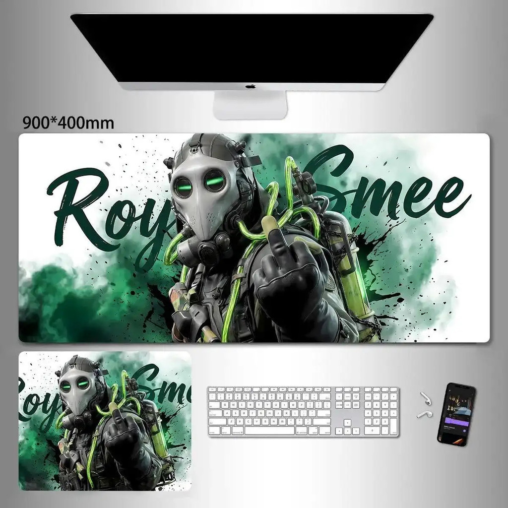 Mouse Pad Delta Force Team - Thảm trải bàn dày cực lớn dành cho game thủ FPS, đế cao su chống trượt