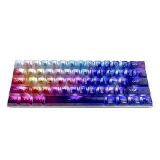 [Ship nhanh] Keycap Galaxy Xuyên LED - 108 Phím - Nhựa PC – Profile Cherry - CooBeStore