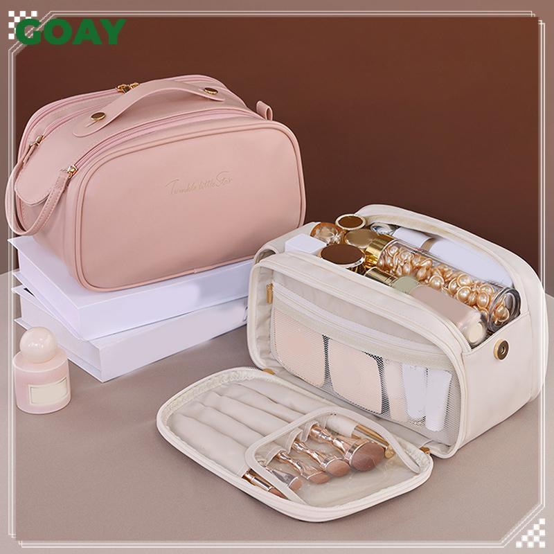 GOAY Di Động Dung Tích Lớn Túi Đựng Mỹ Phẩm Đa Năng Tự Do Chia Trang Điểm Túi Bảo Quản Thẩm Mỹ Cao Hợp Thời Trang Túi Đựng Mỹ Phẩm VN