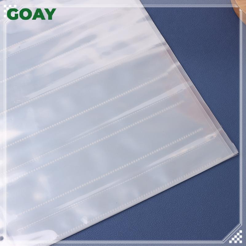 GOAY 10 CÁI 135 / 120 Trang lưu trữ phim âm tính Túi không axit Phim màu trắng Bla & Trắng Trang bảo quản trượt Túi phim không axit VN