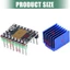 KIKIN TMC2226 Mô-đun điều khiển động cơ bước Tản nhiệt yên tĩnh cho bộ điều khiển máy in 3D