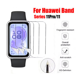 Dành Cho Huawei Band 11 / 11Pro 2in1 Dây Đeo Silicon Thể Thao + 3 Miếng Dán Bảo Vệ Màn Hình HD Chống Trầy Xước