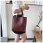 GC2 2026 Dệt PU Ladylike Túi Xách Thời Trang Đa Năng Dung Tích Lớn Đi Lại Túi Tote CG2