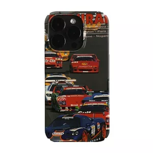Ốp Điện Thoại Racing QYJS Thích Hợp Cho IPhone 17 AIR 13 14 15 16 ProMax 12 PRO 11 7 8 PLUS XSMAX XR Phim Cứng Bao Gồm Tất Cả Hợp Thời Trang