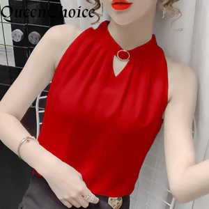5 Màu Nữ Màu Trắng Chắc Chắn Áo Sơ Mi Nữ Thường Ngày Áo Sơ Mi Văn Phòng Nữ OL Work Top