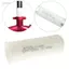 JFORY Adapter Ống Nâng Gác Tay 33,9mm - Bảo Vệ Cần Giảm Tốc, Màu Trắng, Dài 100mm