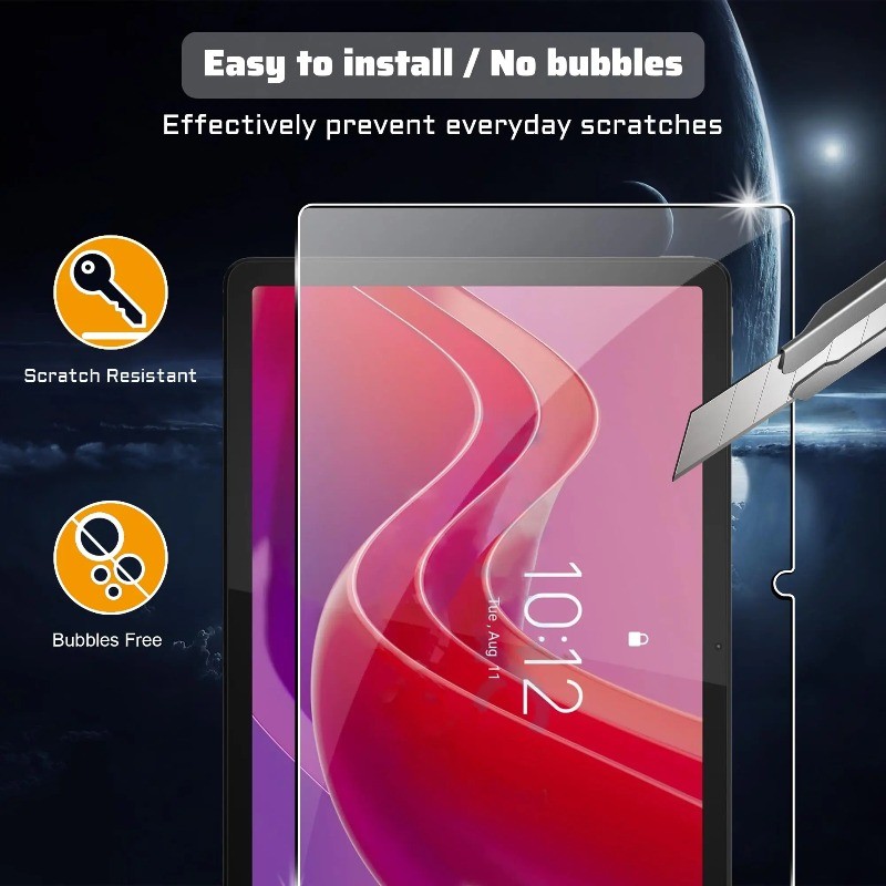 1-2 Chiếc HD Kính Cường Lực Cho Lenovo Tab M11 M10 2024 Plus 3rd Gen 3 2023 10.61 10.1 Máy Tính Bảng Kính Cường Lực Bảo Vệ Màn Hình Cho Lenovo M10 Plus 10.3 FHD REL 10.1 Phim Chống Ánh Sáng Xanh