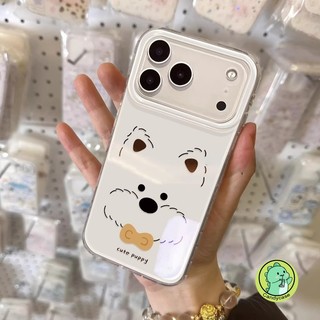 Ốp Điện Thoại Chó Con Dễ Thương Cho Vivo V60 V50 V50E V40 V40E V30 V30E V29 Lite V29E V27 V27E V25 V25E V23 V23E Pro V17 Neo V9 5G 4G Vỏ Kem Hoạt Hình Ins Phong Cách