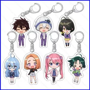 SQ3 Gia Đình Shiunji Trẻ Em Móc Khóa Acrylic Mặt Dây Chuyền Ouka Shiunji Túi Phụ Kiện Anime Ngoại Vi QS3