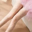 XGB Kim Cương Giả Fishnet Vớ Nữ Quần Đùi Lưới Lấp Lánh Quần