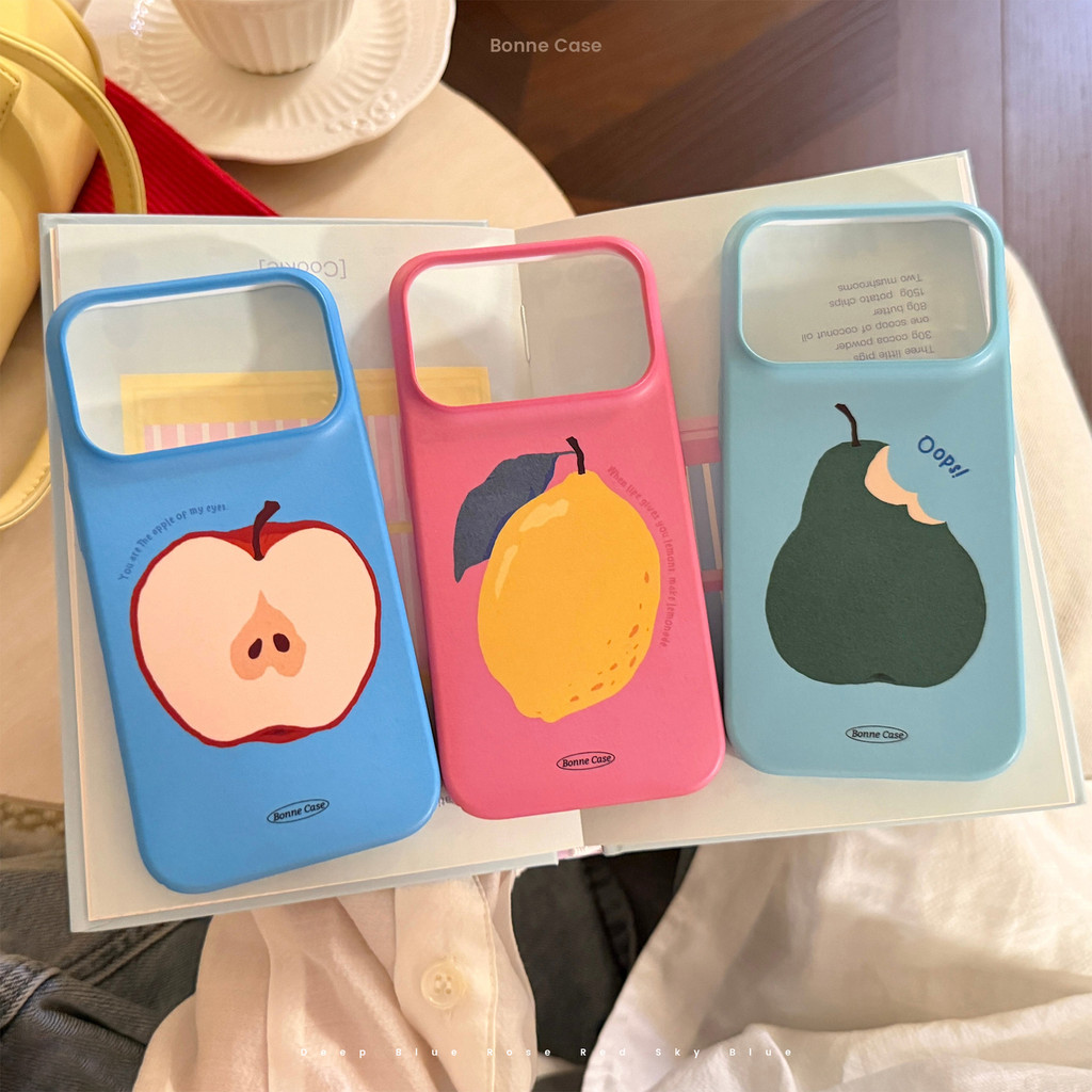 [Giao hàng nhanh] Ốp điện thoại họa tiết trái cây, Thích hợp cho iPhone 17 Pro Max, 17, 16, 15, 14, iPhone 13, 12, 11