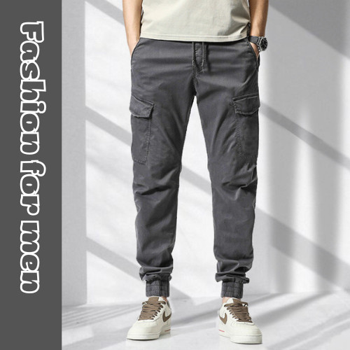 Quần Jogger Kaki - JG 3 Quần Jogger Kaki Túi Hộp Nam, Chất Vải Kaki Cotton Co Giãn