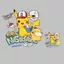 Pokémon Dán Đồng Thương Hiệu Pikachu Dán Xe Điện Xe Máy Tính Xách Tay Cốc Nước Bàn Tủ Lạnh Dán 26.3.26