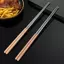 TRTR 1 Cặp Thép Không Gỉ Chopstis Dài Chopstis Nấu Mì Chiên Sâu Lẩu Trung Quốc Chopstis Kim Loại Có Thể Tái Sử Dụng Chopsti VN