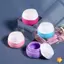 Bình du lịch bằng silicon di động 20ml có nắp Hộp đựng mỹ phẩm Kem dưỡng da mặt toàn thân Hộp đựng kem trang sức du lịch Mini Hộp đựng bột mới