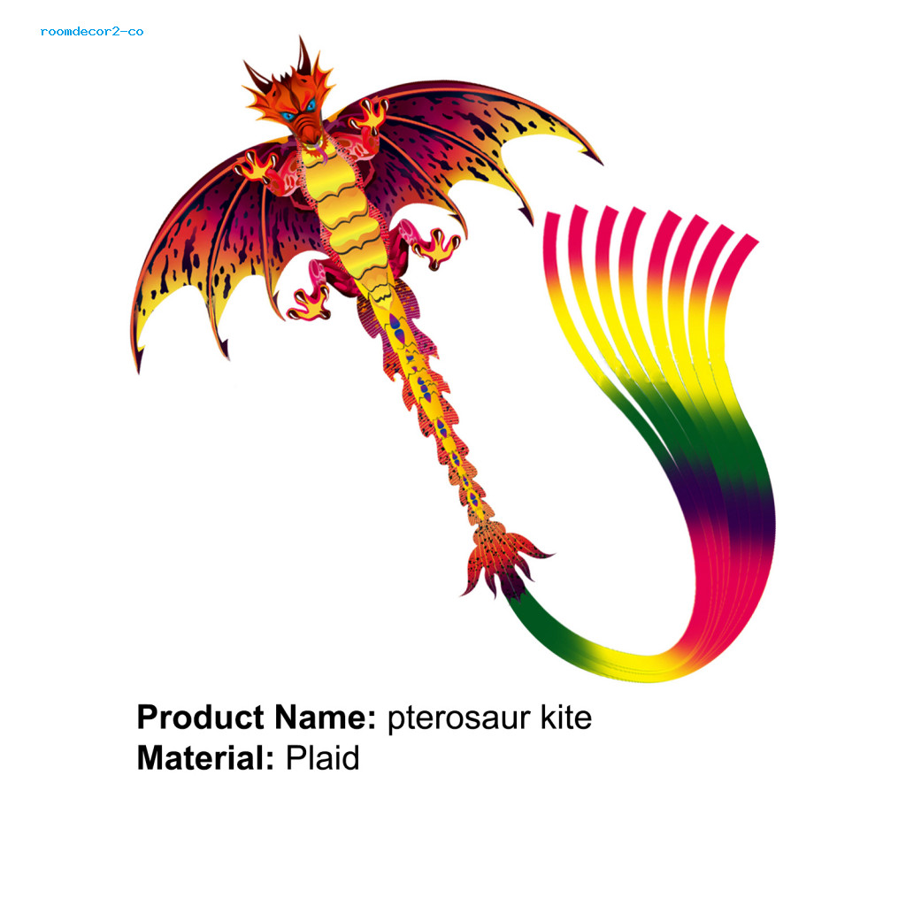 < roomdesign > Diều Rồng Bay Nhiều Màu Dễ Bay Khắc Laser Pterosaurs Diều Cho Trẻ Em Trẻ Em
