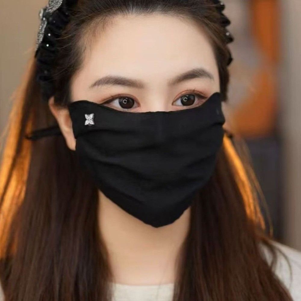 Kem Chống Nắng KANGN, thoáng khí, chống nắng, lưới chống bụi, khăn che mặt unisex có thể giặt