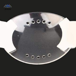 ELBBKG Tấm chắn mắt bằng nhựa trong suốt tự dính với 10 lỗ cần thiết sau phẫu thuật nhãn khoa Tránh va chạm Bảo vệ mắt mới