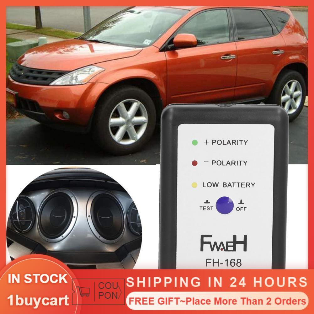 1buycart1 Máy dò phân cực loa kiểm tra pha cho vật liệu ABS trên ô tô với công cụ kiểm tra chuyên nghiệp chạy bằng pin lithium CD