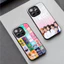 Ốp Điện Thoại BK-2 Kpop TWICE Cho iPhone 16 Pro Max 15 Plus 14 Pro 12 11 13 Mini X XR 6 8 7 Plus SE Glass Cover