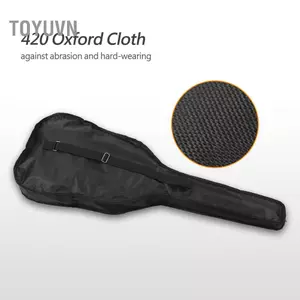 Toyuvn Túi đựng đàn guitar bằng vải Oxford 420D chống mòn Túi xách cho 38 cây đàn guitar