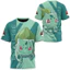 Áo thun Pikachu & Pokémon cổ tròn, họa tiết streetwear trendy cho mùa hè