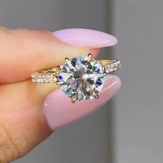 Nhẫn nơ kẻ sọc sáu móng tay kiểu Âu Mỹ mới dành cho nữ