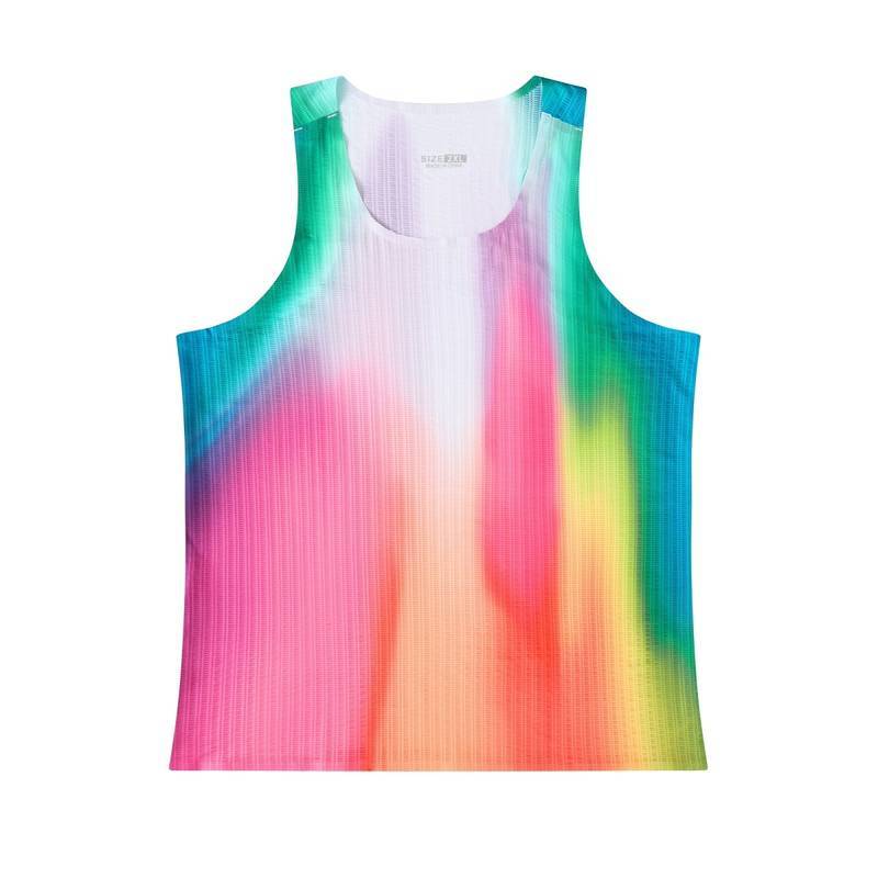 New Track and Field Vest Seamless Adhesive Sports Training Men's and Women's Physical Examination Sports Racing Suit Marathon Running Sprint BXn5