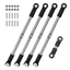 5 Chiếc Thép Turnbuckles Camber Liên Kết Ngón Chân Liên Kết Bộ Liên Kết Cho Arrma 1 / 8 Karton Outcast 1 / 7 BIG ROCK Nâng Cấp Phần Phụ Kiện