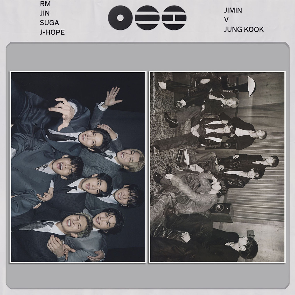 SQ3 2 Cái / bộ BTS Album thứ 5 ARIRANG Poster tự dính Trang trí tường phòng ngủ SUGA Stars Ngoại vi QS3