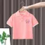 Áo Sơ Mi Polo Trẻ Em Tay Ngắn Hoạt Hình Ve Áo Sơ Mi Thường Ngày Mùa Hè Mặc Hàng Ngày Dễ Thương Trang Phục Top