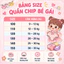 SET 5 QUẦN CHIP ĐÙI MIMO BÉ GÁI MT100