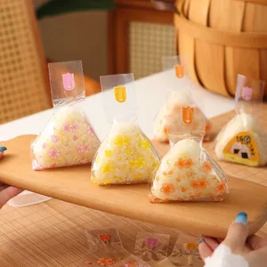 Toàn Bộ Cửa Hàng Khuyến Mãi Hoạt Hình Dễ Thương Tam Giác Cơm Bóng Túi Đặc Biệt Cấp Thực Phẩm Lò Vi Sóng Khuôn Sushi Dễ Dàng Tai Cơm Bóng Túi Đóng Gói