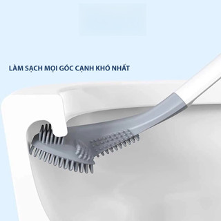 Chổi Cọ Nhà Vệ Sinh Cây Cọ Toilet Bồn Cầu Bằng Silicon Tiện Ích Vệ Sinh Nhà Cửa