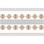 XYLBY14 Khăn trải bàn phong cách dân tộc Chống thấm dầu dùng một lần Chống bỏng Ánh sáng sang trọng Khăn trải bàn Bohemian hình chữ nhật cao cấp