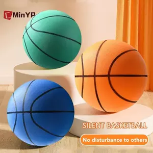 CминYP Bóng Rổ Mini 18/21/24cm - Im Lặng & Bền Bỉ, Quà Tặng Trẻ Em
