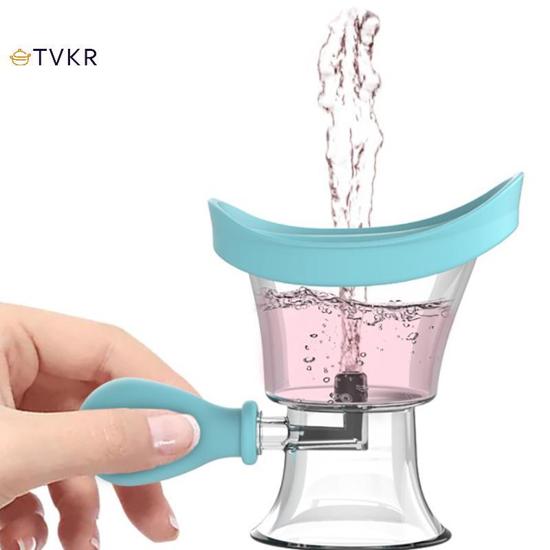 TVKR Cốc rửa mắt silicone dùng nước sạch, xả rửa, tắm mắt