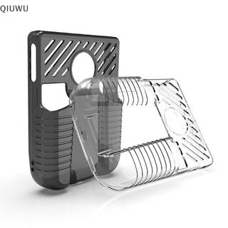 QIUWU 1 Cái Vỏ Bảo Quản Chống Rơi Cho RG406V TPU Vỏ Bảo Vệ Bảng Điều Khiển Trong Suốt.