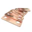Thanh nối pin GAVESTO, lỗ vít M6 Đầu nối thanh buýt bằng đồng đỏ, Thanh nối bằng đồng phẳng LiFePO4 Cell