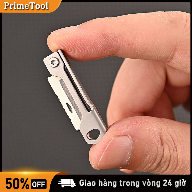 Dao mở thùng inox mini, phù hợp dùng hàng ngày，Dao Rọc Giấy，Mini / Gấp Gọn，Bằng Thép Không Gỉ，Tiện Dụng