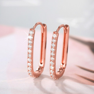 Nhẫn và bông tai bạc S925 zircon - Quà tặng thời trang đơn giản cho nữ