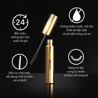 Combo Mascara My Everyday và Kẻ viền mắt Smooth & Slim #Deep Brown