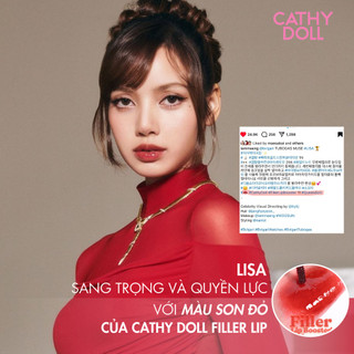 Son Kem Bóng Cathy Doll Filler Lip Booster 3.3g