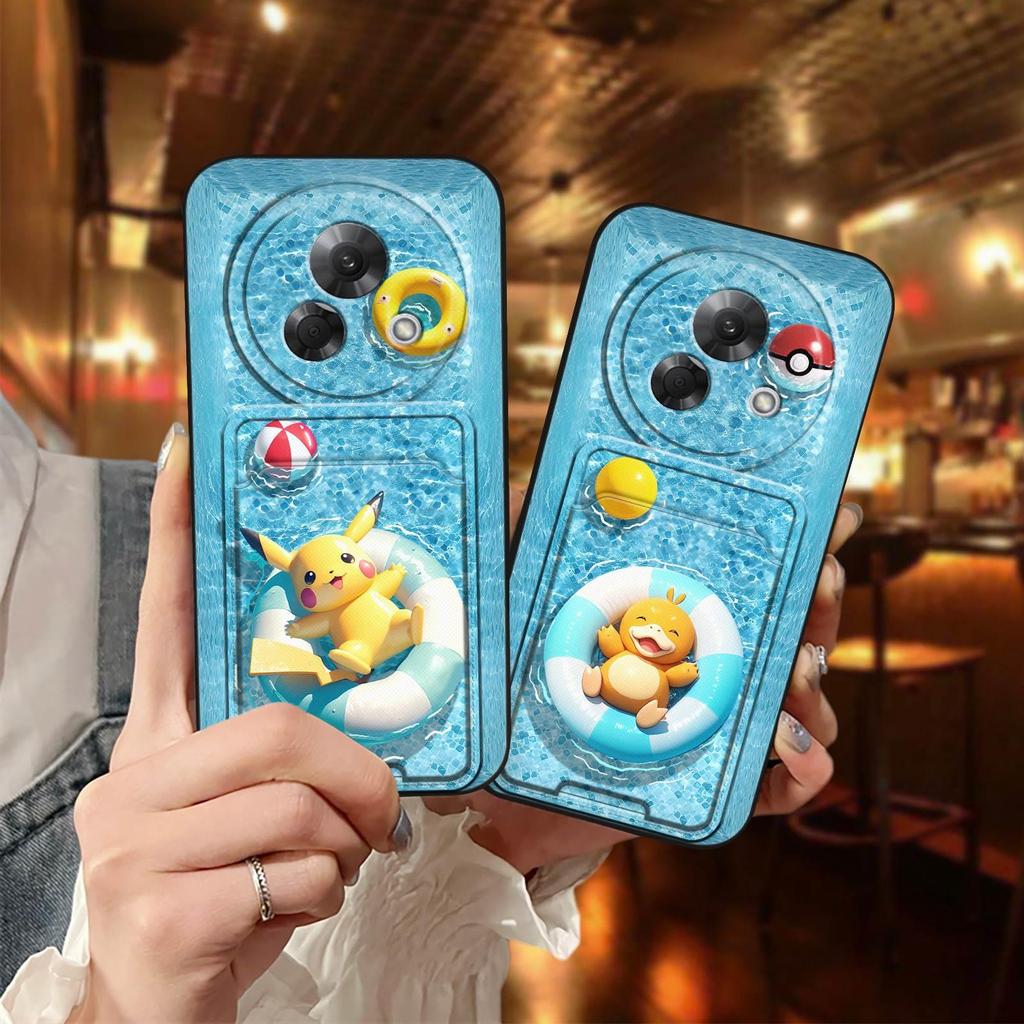 Ốp Điện Thoại Graffiti TPU Mềm Bền Cho Meizu Lucky08, Khe Cắm Thẻ, Silicon Bảo Vệ