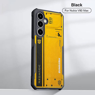 Ốp Điện Thoại Sang Trọng Cho Nubia V80 Max Vỏ Chống Sốc Nubia V80 V70 Max Pro Thiết Kế Túi Khí Chống Trầy Xước Họa Tiết Acrylic Cứng Vỏ A39
