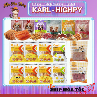 Xương Karl / Highpy/ Wanpy - Xương Gặm Cho Chó Sanck ăn vặt cho chó
